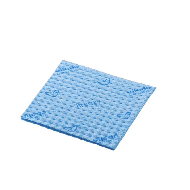 Mikrofasertuch - Breazy - Vliesstoff - Einwegartikel - Blau - 1x25 Stück